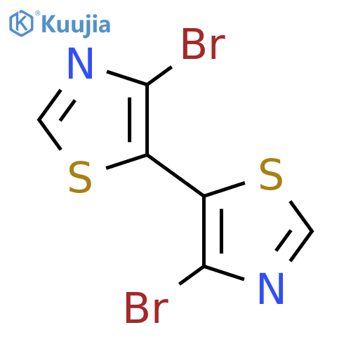 4,4'-Dibromo-5,5'-bithiazole structure