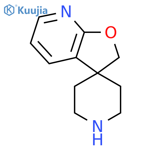 Spiro[furo[2,3-b]pyridine-3(2H),4'-piperidine] structure
