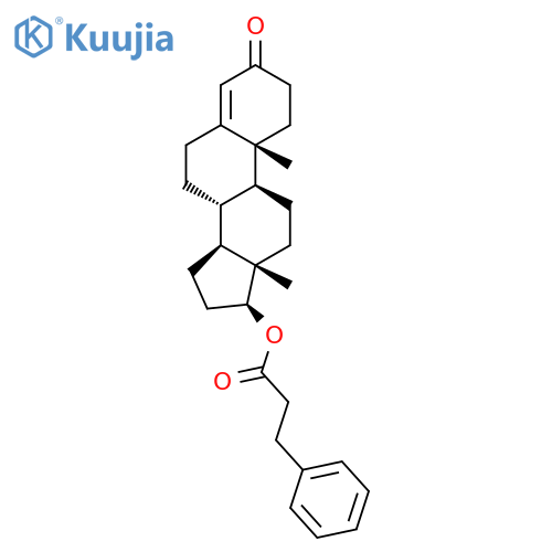 Testosterone phenylpropionate structure