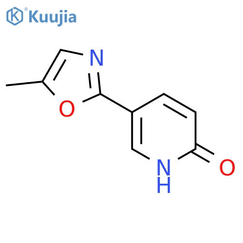 5-(5-Methyloxazol-2-yl)pyridin-2(1H)-one structure