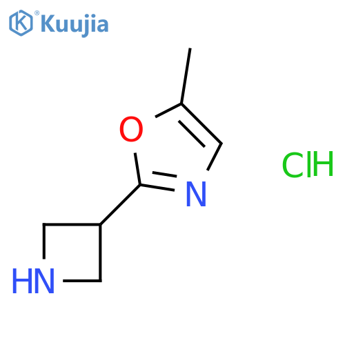 2-(Azetidin-3-yl)-5-methyloxazole hydrochloride structure