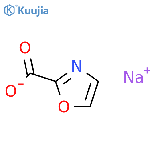 Sodium oxazole-2-carboxylate structure