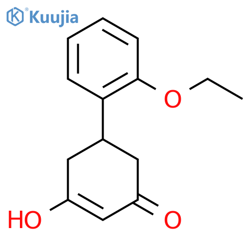 5-(2-Ethoxyphenyl)-3-hydroxycyclohex-2-en-1-one structure