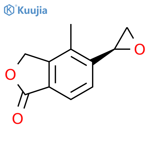 (S)-4-methyl-5-(oxiran-2-yl)isobenzofuran-1(3H)-one structure