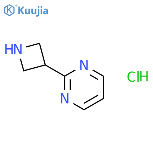 2-(AZETIDIN-3-YL)PYRIMIDINE HYDROCHLORIDE structure