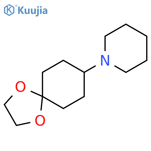 Piperidine,1-(1,4-dioxaspiro[4.5]dec-8-yl)- structure