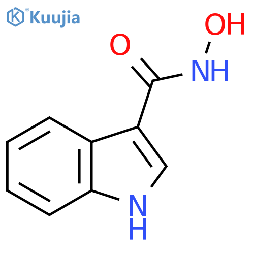 N-hydroxy-1H-indole-3-carboxamide structure