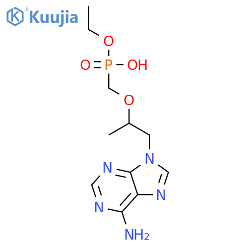P-(1S)-2-(6-Amino-9H-purin-9-yl)-1-methylethoxymethyl-phosphonic Acid Monoethyl Ester structure