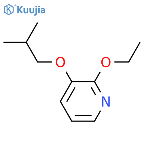 2-Ethoxy-3-isobutoxypyridine structure