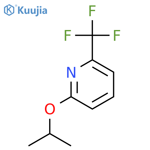2-Isopropoxy-6-(trifluoromethyl)pyridine structure