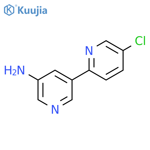 5-Chloro-[2,3'-bipyridin]-5'-amine structure