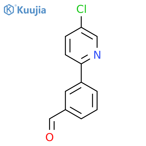 3-(5-Chloropyridin-2-yl)benzaldehyde structure