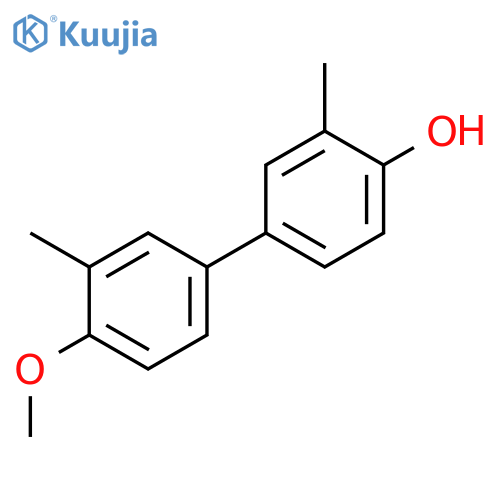 4-(4-Methoxy-3-methylphenyl)-2-methylphenol structure