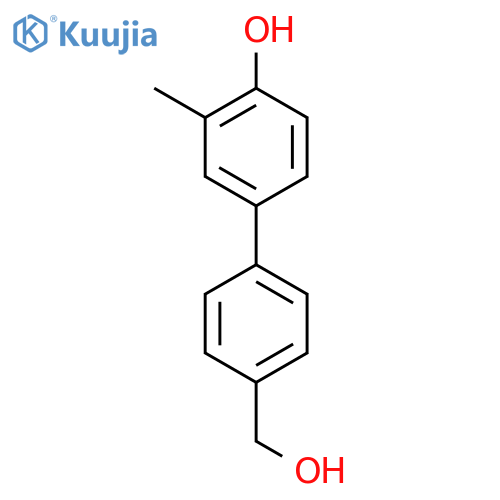 4-(4-Hydroxymethylphenyl)-2-methylphenol structure