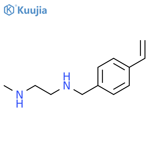 N~1~-[(4-Ethenylphenyl)methyl]-N~2~-methylethane-1,2-diamine structure
