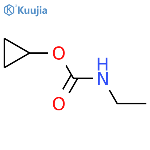 cyclopropyl N-ethylcarbamate structure
