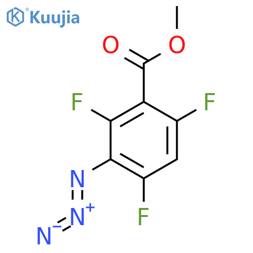 Benzoic acid, 3-azido-2,4,6-trifluoro-, methyl ester structure