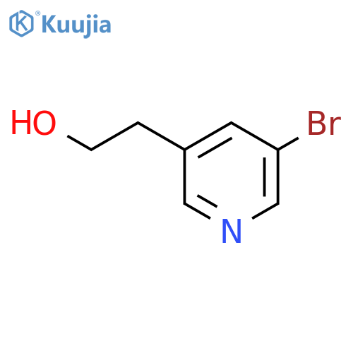2-(5-bromopyridin-3-yl)ethan-1-ol structure