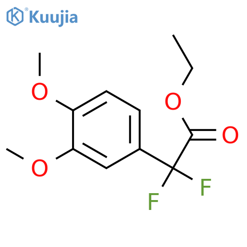Ethyl (3,4-Dimethoxyphenyl)-difluoroacetate structure