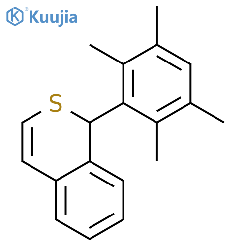 1H-2-Benzothiopyran, 1-(2,3,5,6-tetramethylphenyl)- structure