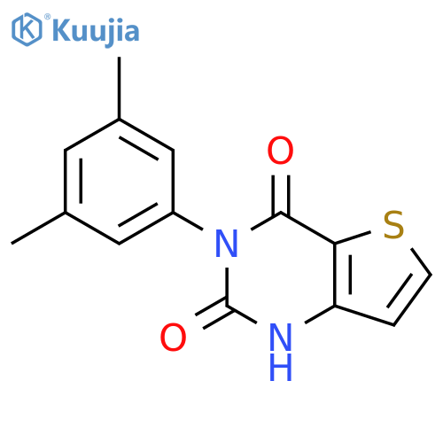 3-(3,5-Dimethylphenyl)thieno-3,2-dpyrimidine-2,4(1H,3H)-dione structure