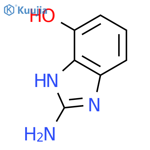 2-amino-1H-Benzimidazol-7-ol structure