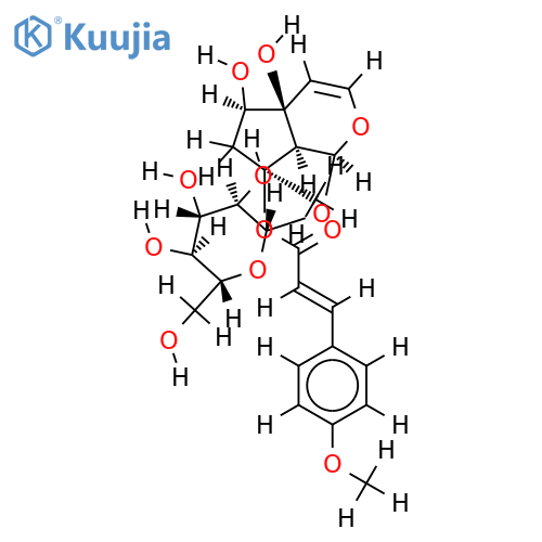 8-(O-Methyl-p-cumaroyl)-harpagid structure