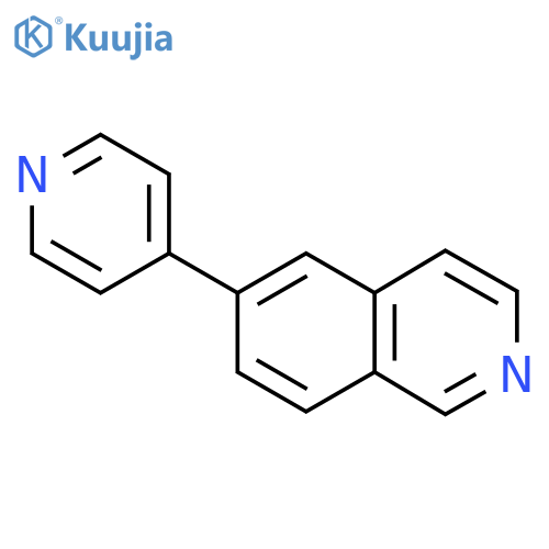 6-(Pyridin-4-yl)isoquinoline structure