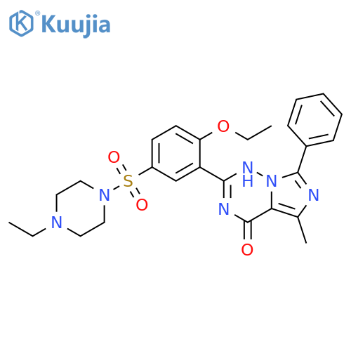 7-Despropyl 7-Phenyl Vardenafil structure