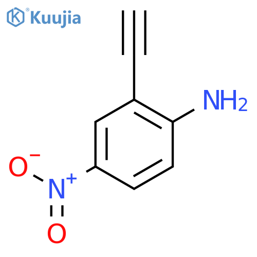 2-Ethynyl-4-nitroaniline structure