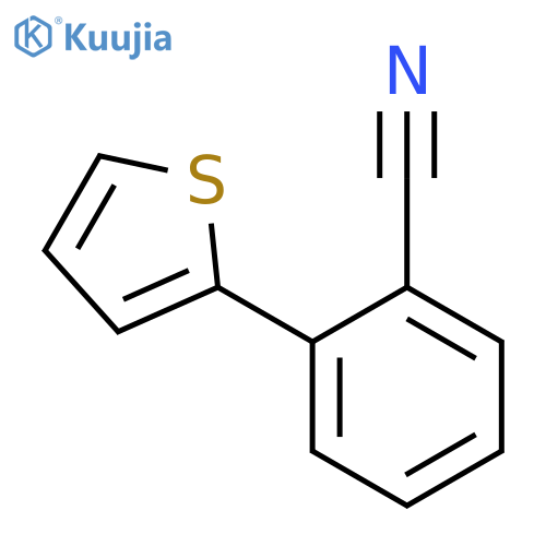 BENZONITRILE, 2-(2-THIENYL)- structure