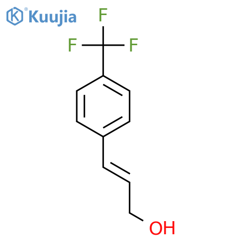 3-4-(trifluoromethyl)phenylprop-2-en-1-ol structure