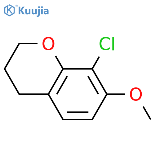 8-Chloro-7-methoxychroman structure