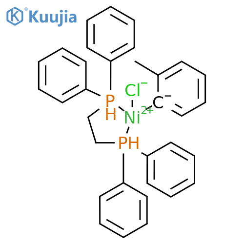 cis-[1,2-Bis(diphenylphosphino)ethane](2-methylphenyl)nickel(II) chloride structure