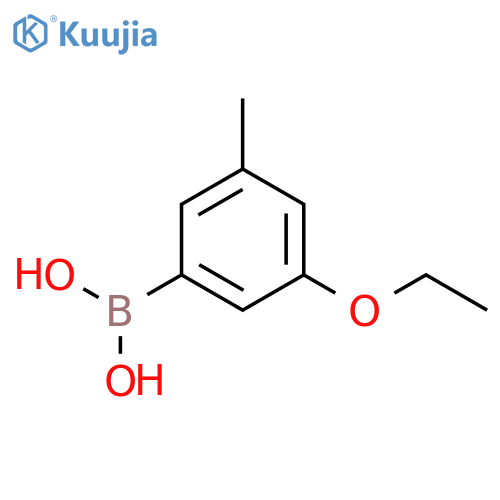 (3-Ethoxy-5-methylphenyl)boronic acid structure