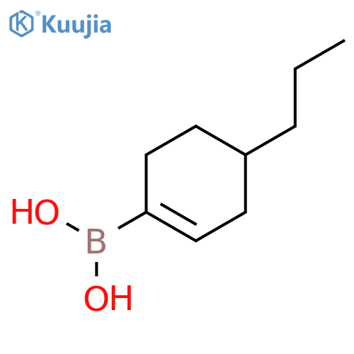 4-Propylcyclohex-1-enylboronic acid structure