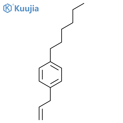 1-Allyl-4-hexylbenzene structure
