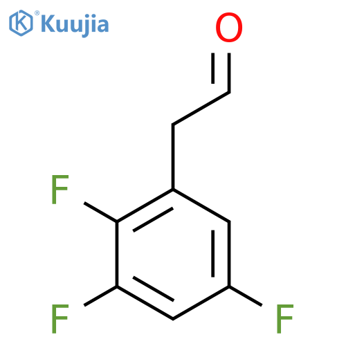 2-(2,3,5-Trifluorophenyl)acetaldehyde structure