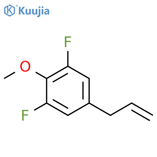 5-Allyl-1,3-difluoro-2-methoxybenzene structure