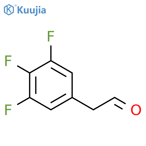 2-(3,4,5-Trifluorophenyl)acetaldehyde structure