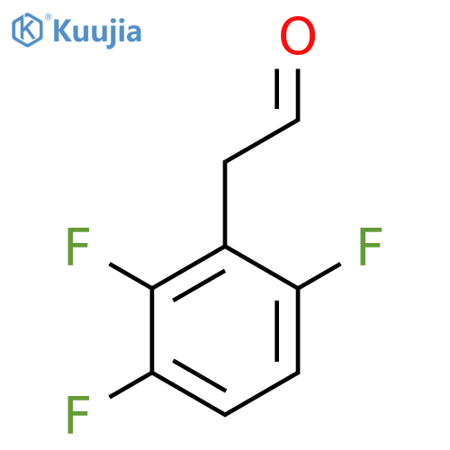 2-(2,3,6-trifluorophenyl)acetaldehyde structure