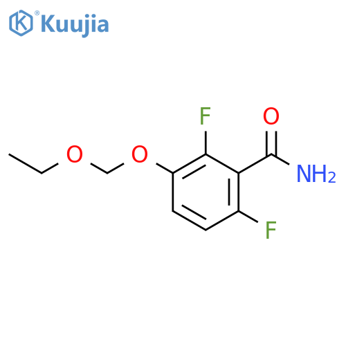 Benzamide, 3-(ethoxymethoxy)-2,6-difluoro- structure