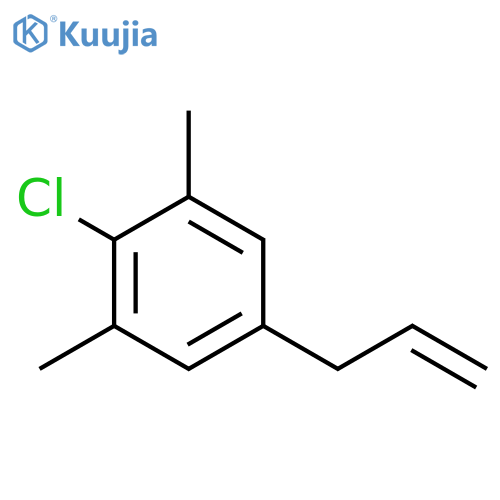 2-chloro-1,3-dimethyl-5-prop-2-enylbenzene structure