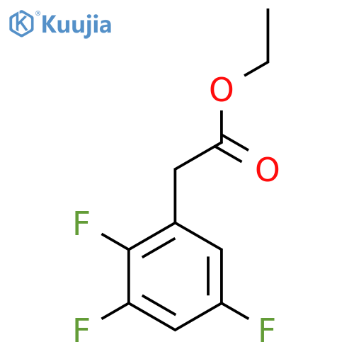 ethyl 2-(2,3,5-trifluorophenyl)acetate structure