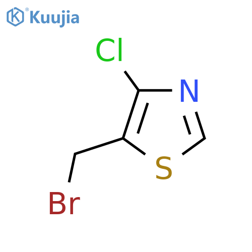 5-(Bromomethyl)-4-chloro-1,3-thiazole structure