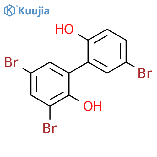 4,4',6-tribromo-2,2'-biphenol structure