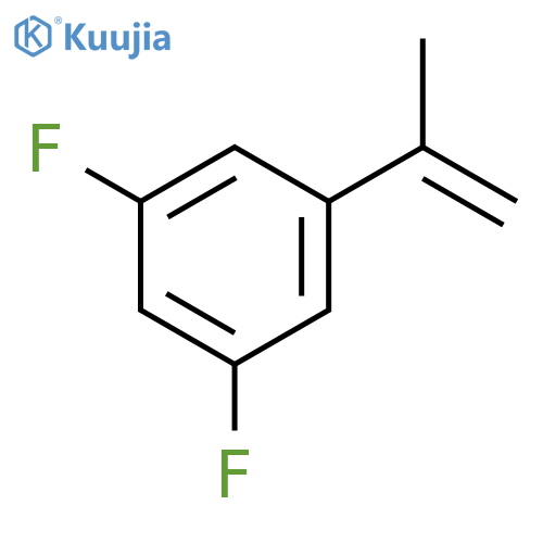 Benzene, 1,3-difluoro-5-(1-methylethenyl)- structure