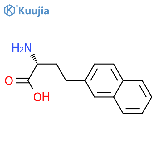 (R)-a-Amino-2-naphthalenebutanoic acid structure