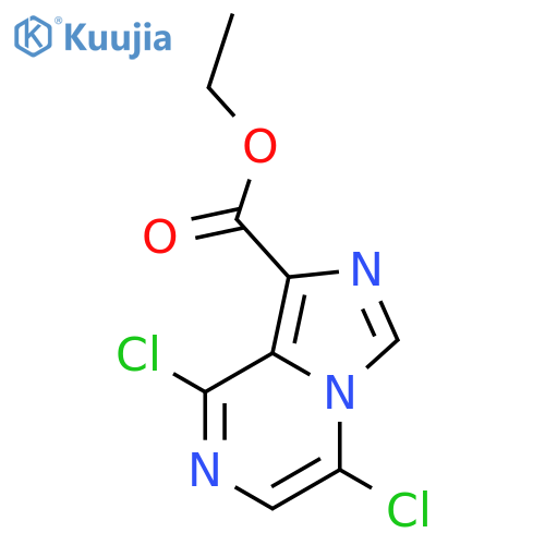 Ethyl 5,8-dichloroimidazo[1,5-a]pyrazine-1-carboxylate structure