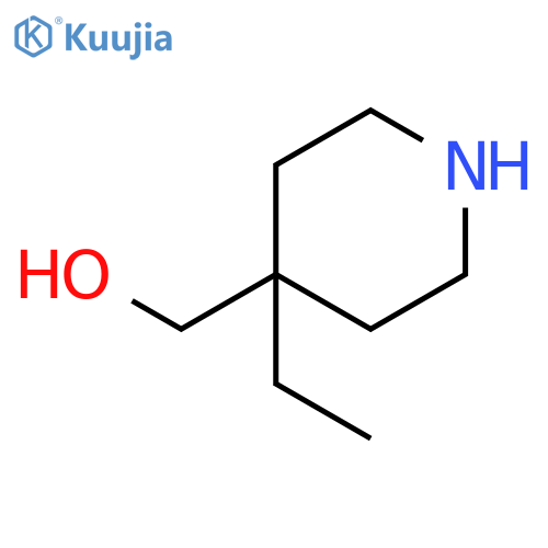 (4-Ethylpiperidin-4-yl)methanol structure